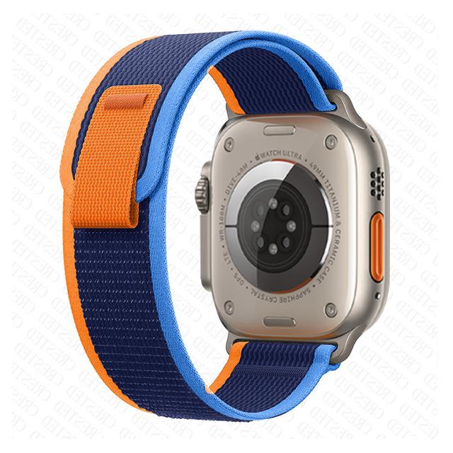 Trail Loop для Apple Watch ремешок 49 мм 44 мм 40 мм 45 мм 41 мм 42 мм 38 42 мм браслет Correa iWatch Ultra series 7 6 5 3 se 8 ремешок