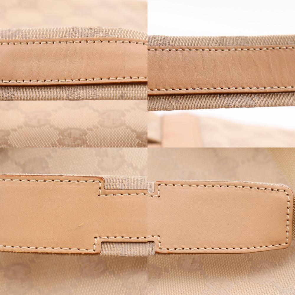 GUCCI Backpack Backpack Daypack 003.0242 beige GG canvas Women Used