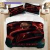 Ronaldo's Triumph Three-piece set (1 * duvet cover + 2 * pillowcase, without core) Duvet cover and pillowcase Christmas birthday gift