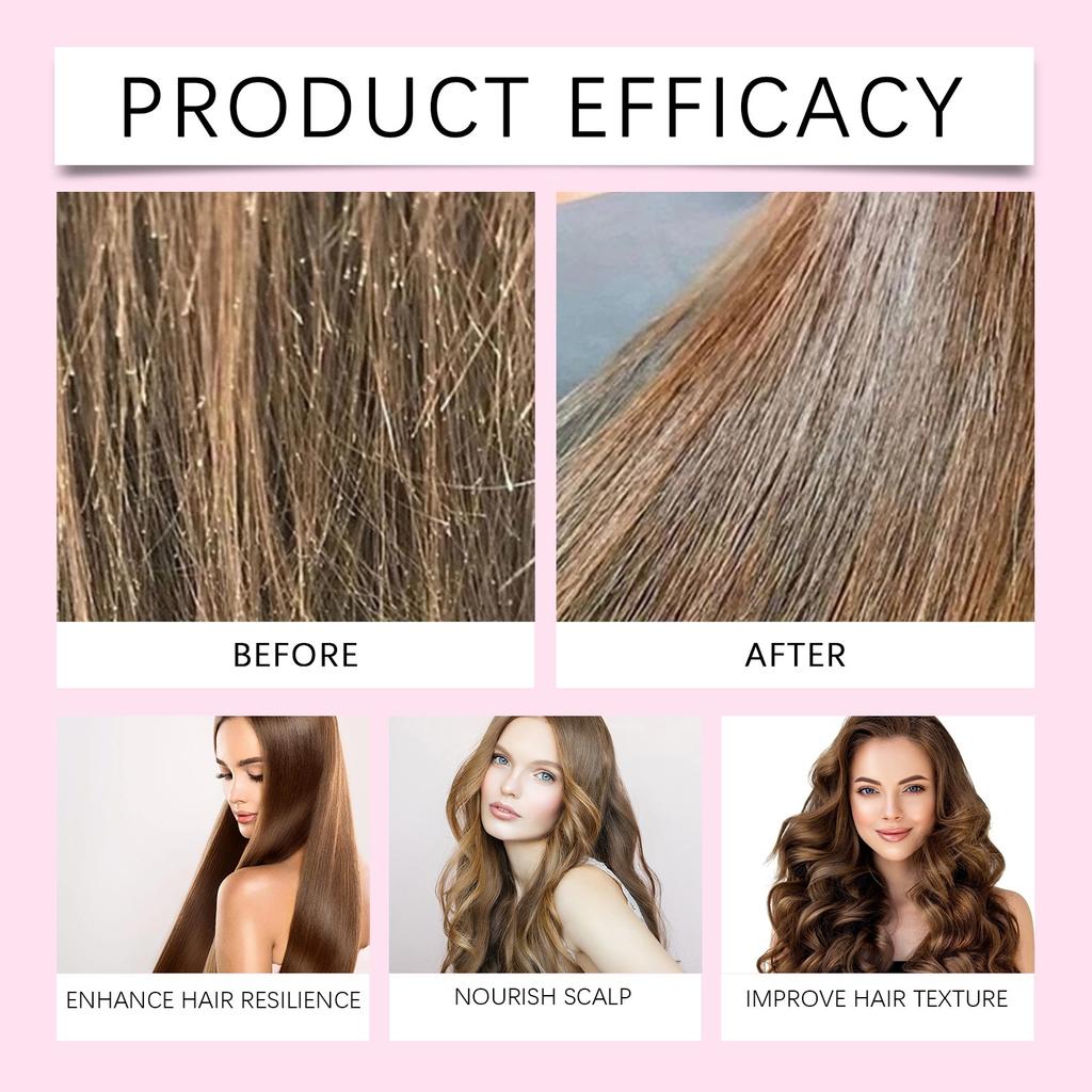 Несмываемый разглаживающий спрей Увлажняющий волосы Улучшает пушистость и придает легкость Несмываемый спрей для волос 100 мл