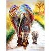 5D Diamond Painting Cross Stitch Handmade Diamond Embroidery African Elephant Home Decor