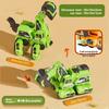 Triceratops T Rex Brachiosaurus Excavator Vehicle Inertia Toy For Gift Boys