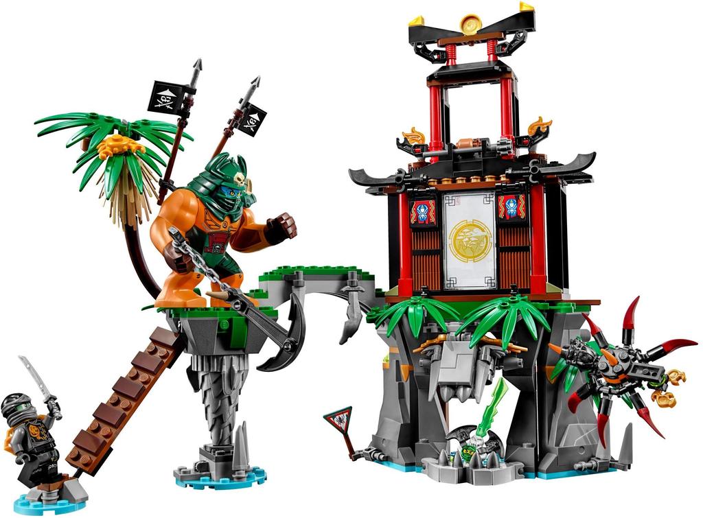 LEGO Ниндзяго отдаленный остров Остров Тигра 70604