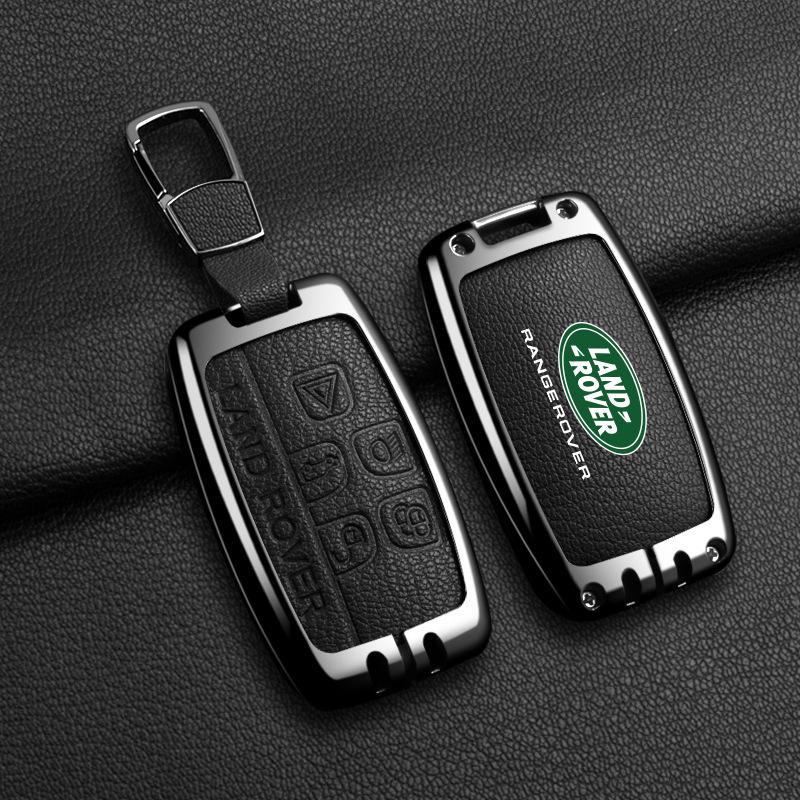 Чехол для ключей Land Rover для 2023 Range Rover Velar/Evoque, Discovery 4/5 - Исполнительный Спортивный Стиль.