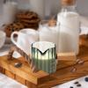 Espresso Cups Set of 2, 4 OZ Espresso Shot Glasses with Wood Handle, Gray