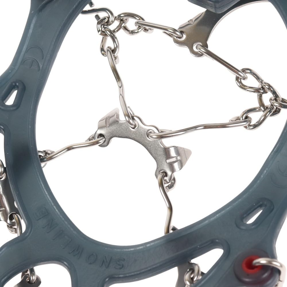 Snowline Outdoor Backcountry Chain Spike Outdoor Backcountry Chain Sen Pro Eyelet Red M Japanese SL44UES001 (Обувь 22,5-25,0 см) [Подлинный продукт]