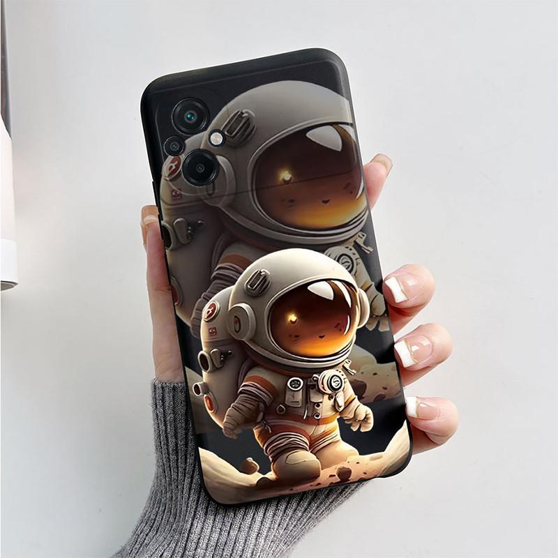 Чехол для телефона Xiaomi Poco M4 M5 M5S Милый Популярный Бабочка Астронавт Мягкий Силиконовый Бампер Для Poco M5 M 5 S M4 Задняя Крышка