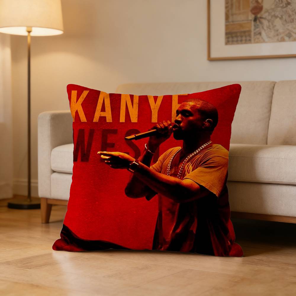 Kanye West Ye Funny Pillow Case Pattern Printed Pillowcase For Living Room Sofa Cushion Cover