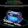 Oscal PowerMax 6000 Портативная электростанция 6000 Вт 3600 Втч LiFePO4 Расширяемый солнечный генератор с 4 розетками переменного тока