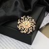 Брошь в винтажном стиле Ретро-стиль Цветочно-растительный дизайн Зажим для лацкана костюма