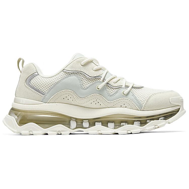 Skechers Uno Дышащие Легкие Низкие Повседневные Кроссовки Мужские Бежевые 183295-WHT