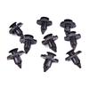 100Pcs 8Mm Plastic Rivet Fastener Mud Flaps Bumper Fender Push Clips For Nissan