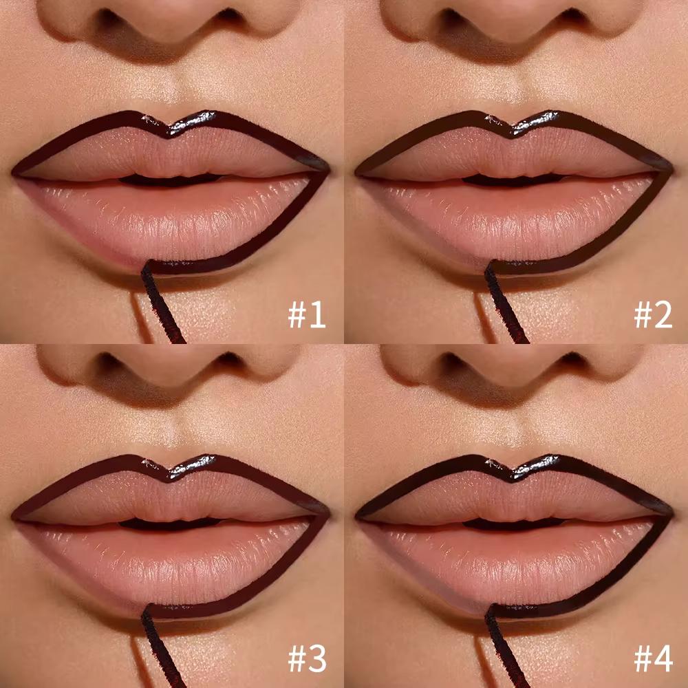 Карандаш для губ Peel Off Тинт для губ Тату Стойкий Водостойкий Не размазывающийся Не отпечатывающийся Матовый Карандаш для губ Волшебная косметика для губ
