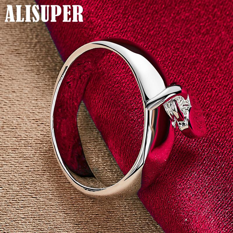 Ювелирные изделия из стерлингового серебра 925 пробы с замком в форме сердца