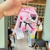 anime Bunny gloomy bear Hanyo Usagi Plush toy Pendant Long Rabbit girly Rabbit Doll Stuffed Toy Heart Eyepatch bag Charm
