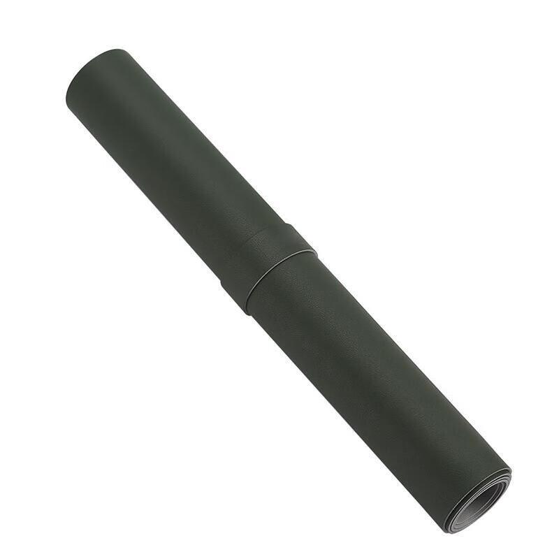 Mouse Pad, Extra Large Desk Pad, Laptop Mat, Keyboard Pad, Home Writing Desk Pad, Waterproof Mat, Leather, Dirt-Resistant, Dark Green, 80*40cm