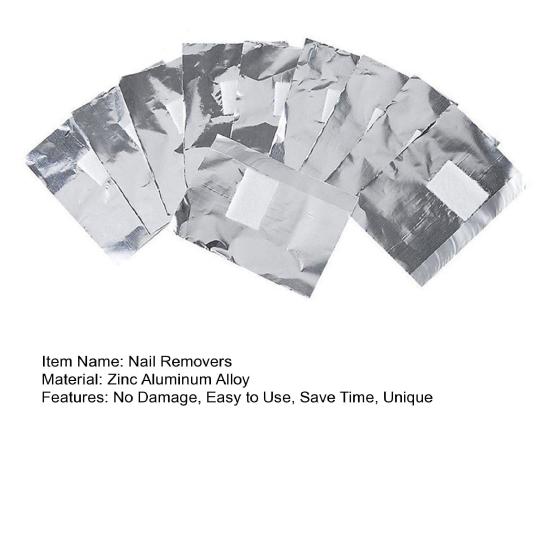 50 шт./100 шт. средства для снятия ногтей. Эффективные и экологически чистые фольгированные обертывания. Средства для снятия ногтей для легкого удаления гель-лака.