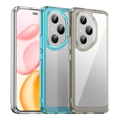 Для Honor 400 Pro Global Чехол Honor 400 Honor 400 Pro Global Обложка Funda Прозрачный ПК + Силиконовый Противоударный Защитный Чехол для Телефона