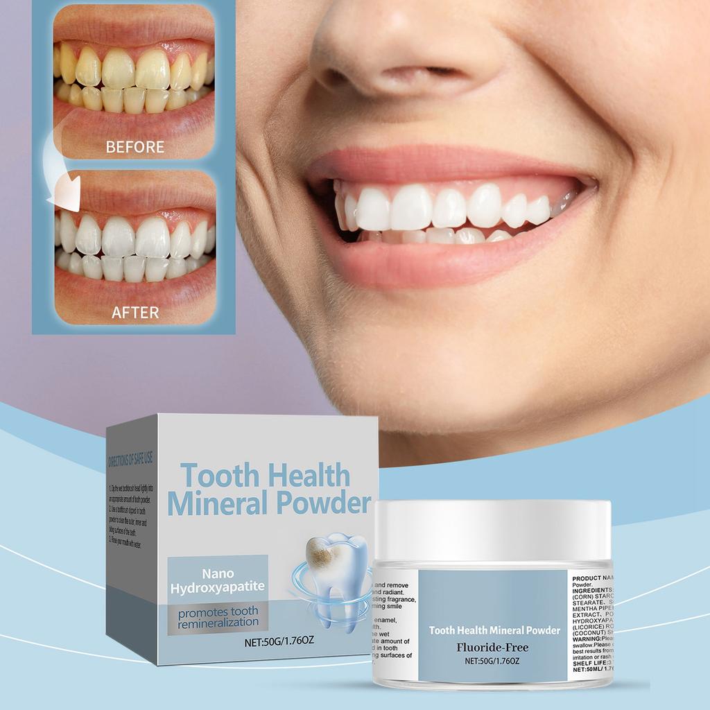 Порошок для чистки зубов освежает дыхание, ежедневная гигиена полости рта, порошок для чистки зубов для красоты.