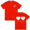 Singer Yungblud Black Hearts Club Tshirt Unisex Women Rock Vintage Oversized Short Sleeve Top Male Pure Cotton Printed T Shirts