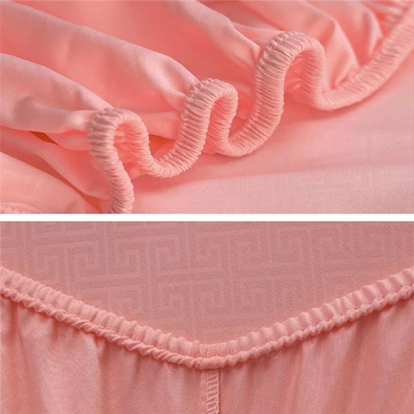 1 шт. простыня сплошного цвета, простыни из полиэстера, наматрасник 160 см x 200 см, наматрасник, покрывало (Нет наволочки)