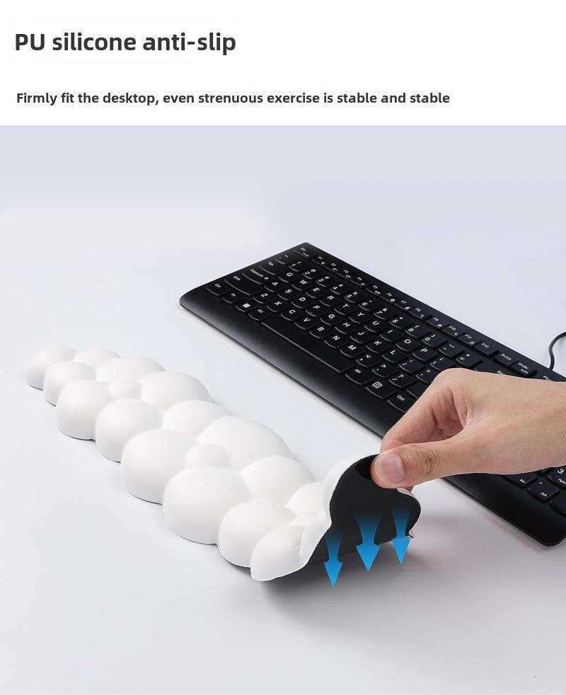 Подставка для запястья клавиатуры Cloud Memory Foam для настольного набора текста