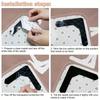 12pcs Traceless Carpet Holder, Reusable PC Material Non-Slip Adhesive Pad, Suitable for Living Room, Bedroom And Indoor Use