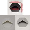 Wall-Mounted Hexagonal Flower Pot Geometric Growing Pots Wall Hanging Planter  Indoor Plants