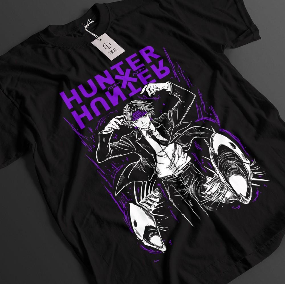 Футболка Hunter x Hunter, футболка Хролло, футболка Phantom Troup, футболка HxH Хисока, аниме, унисекс.