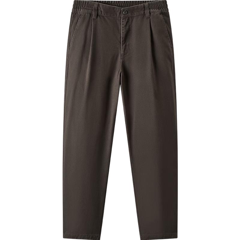 Semir Men's Wang Anyu Co-branded Brushed Wide-Leg Casual Pants