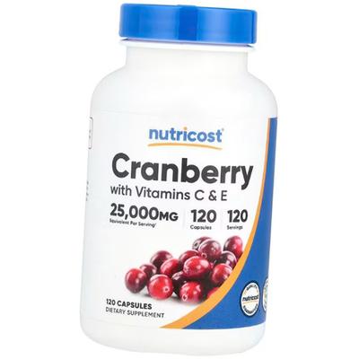 Экстракт Клюквы с Витаминами С и Е, Cranberry with Vitamins C and E, 120капс (71647061)
