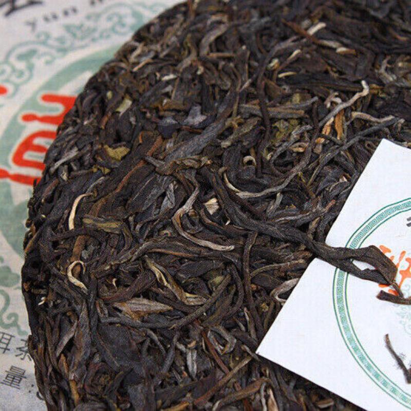 357 г Чай Пуэр премиум-класса Banzhang Jiao Mu Cake Tea Здоровый напиток для здоровья и здоровья