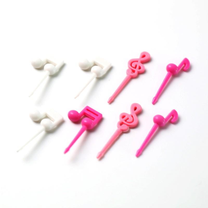 Creative Cartoon Animal Fruit Forks for Kids – Cute, Plastic Bento Picks for Household & Kitchen Use