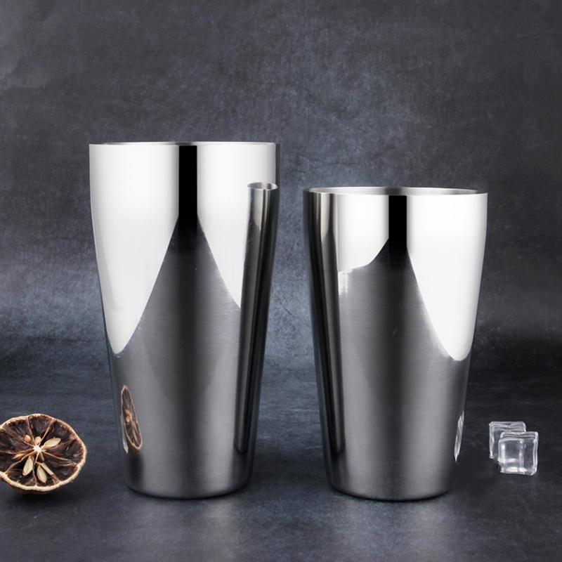 4 шт./компл., 550 мл/750 мл, шейкер из нержавеющей стали, миксер для вина, мартини, Бостонский шейкер для напитков, вечерние барные инструменты, набор шейкеров для коктейлей