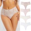 Sports Yoga Women's Sexy Lace Briefs Patchwork Underwear Women's Seamless Underwear Plus Size Triangle Underwear Panties