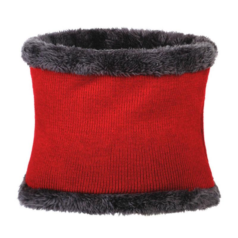 Зимняя теплая шапка шапочки мужские шапки шарф теплая дышащая шерстяная вязаная шапка для мужчин двухслойная шапка