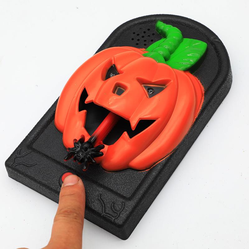 Halloween Doorbell Jump Scare Motion Activated Screaming Prank Prop Wireless Sound Effects Haunted House Terror Tech