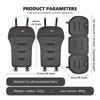 AMT2   Non-slip Car Seat Cushion Breathable Seat Height Increase Pad Backrest Mat For KIA Cadenza Carens Carnival Cerato Ev6 FORTE K5