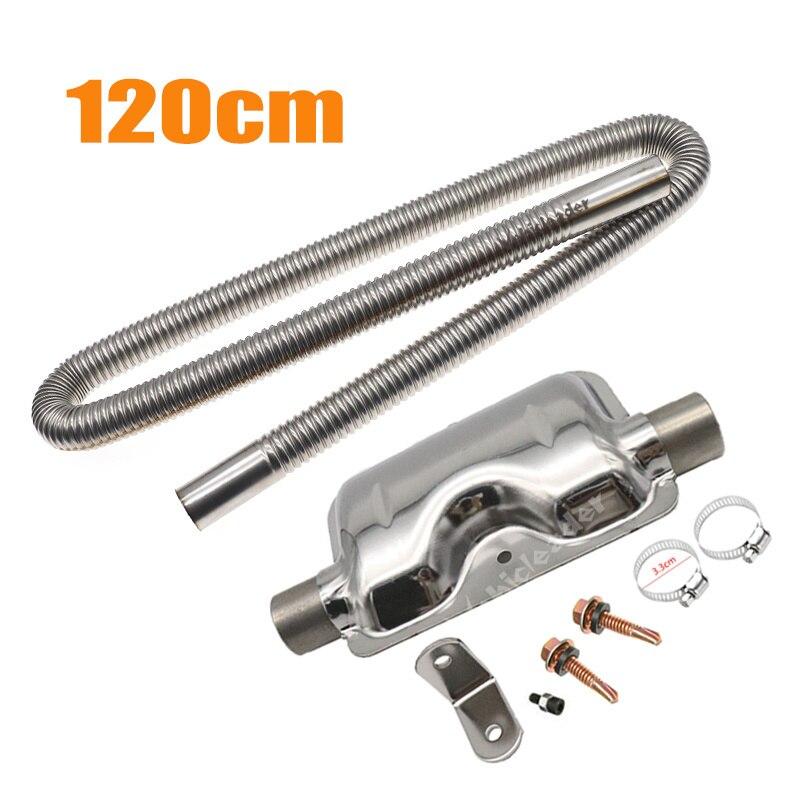 60/100/120/150/200/250/300 см воздушный стояночный обогреватель из нержавеющей стали, выхлопная труба, газовое отверстие для воздушных дизелей, комплект автомобильного обогревателя