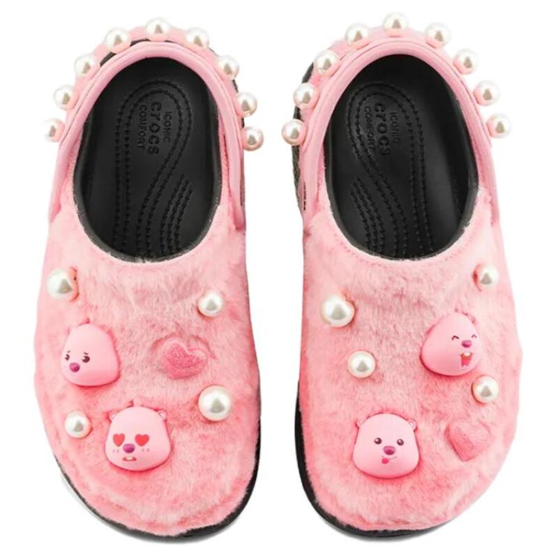 Zanmang Loopy x Crocs Удобные и универсальные дырчатые туфли унисекс розовые
