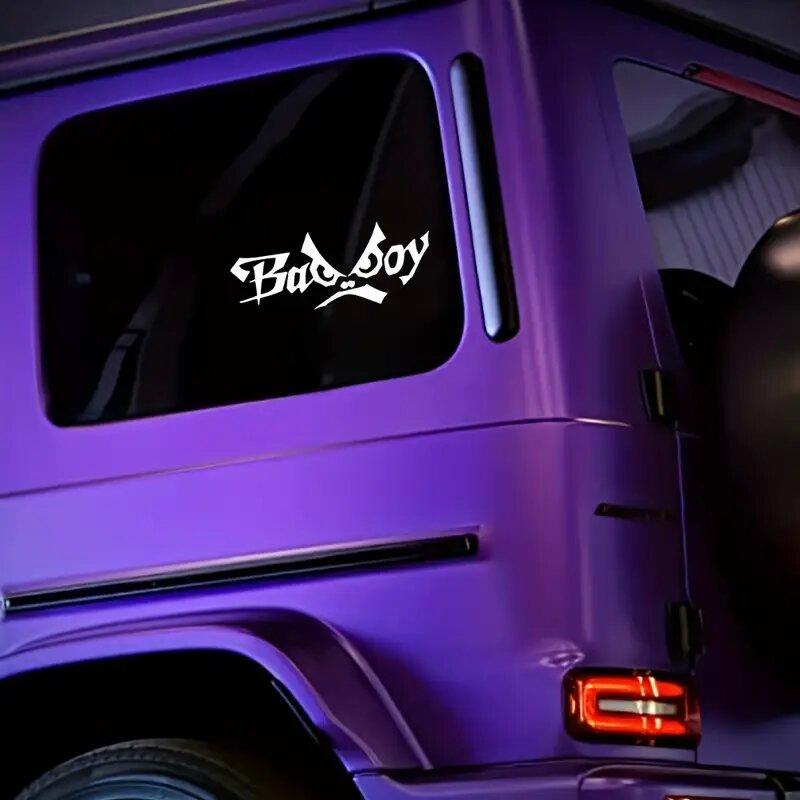 Наклейки "BAD BOY", Веселые декоративные наклейки на кузов автомобиля, Водонепроницаемые креативные декоративные наклейки для электромобиля, мотоцикла