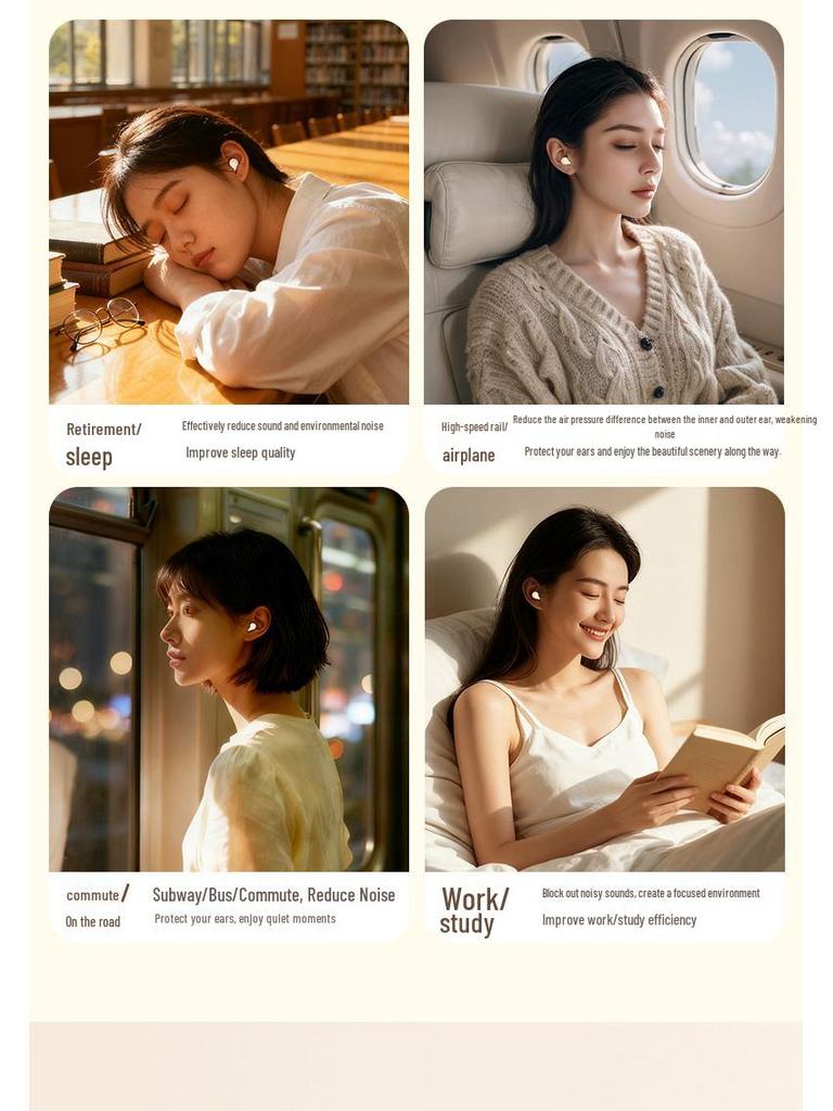 Мини-стакан Беспроводные Bluetooth-наушники: Подходит для сна, Высококачественный звук, Длительное время работы от батареи, Конструкция со снижением шума