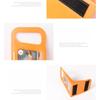 Car trunk storage box fixed partition car organizer storage box anti-tipping plastic baffle bracket