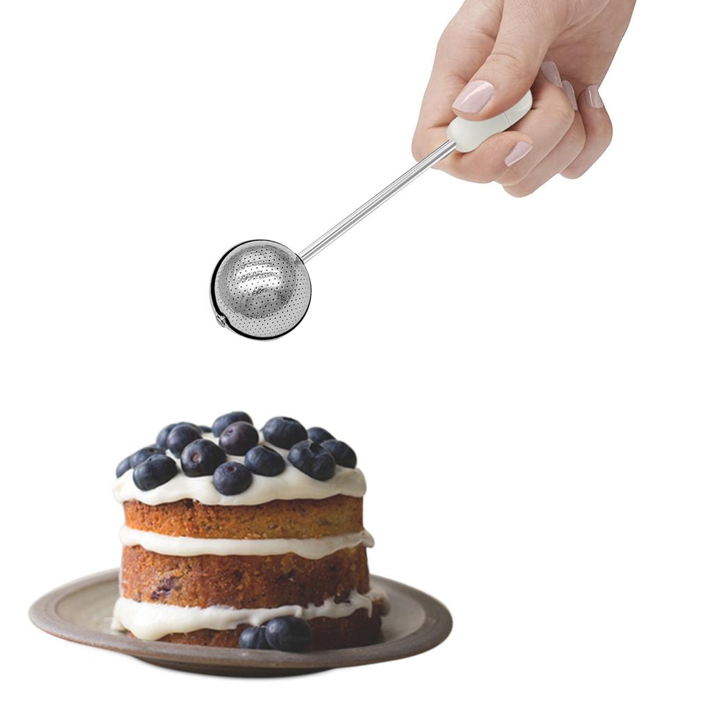 Baker’s Dusting Wand for Sugar Flour And Spices Stainless Steel Flour Spoon Sugar Powder Spoon