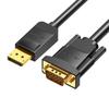 DisplayPort To VGA Cable - VENTION - HBLBG - 1.5 M - 1080p - 60 Hz - Black