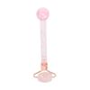 2 in 1 Face Massage Roller Quartz Stone Facial Lifting Skin Care Roller Tool for Home Use