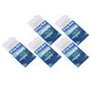 5PCS 6 Hooks Fish Skin String Hooks Carbon Steel Fishing Bait Rigs  Freshwater Fishing