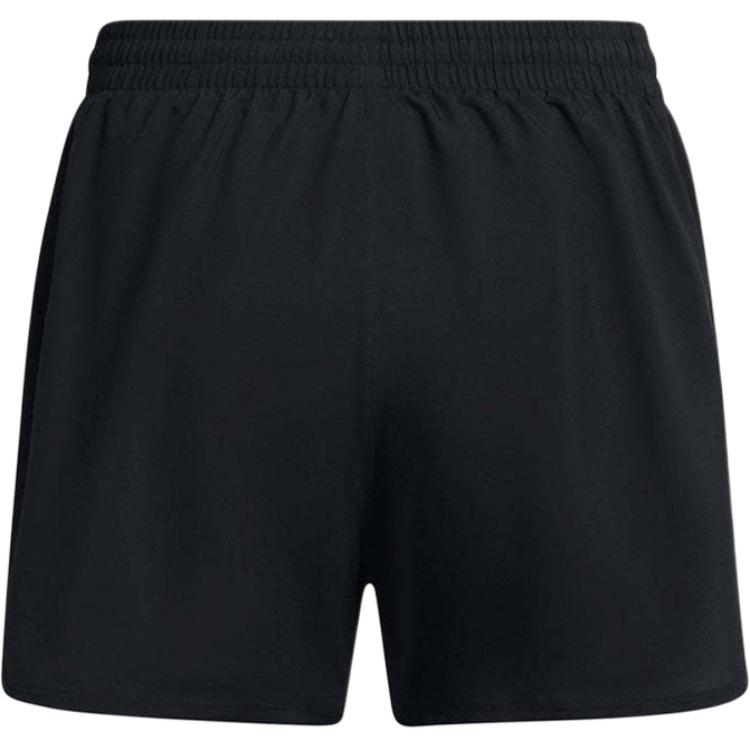 Under Armour Логотип с принтом, эластичный пояс, защита от воздействия окружающей среды, спортивные шорты «два в одном», женские шорты, черные 1382440-001