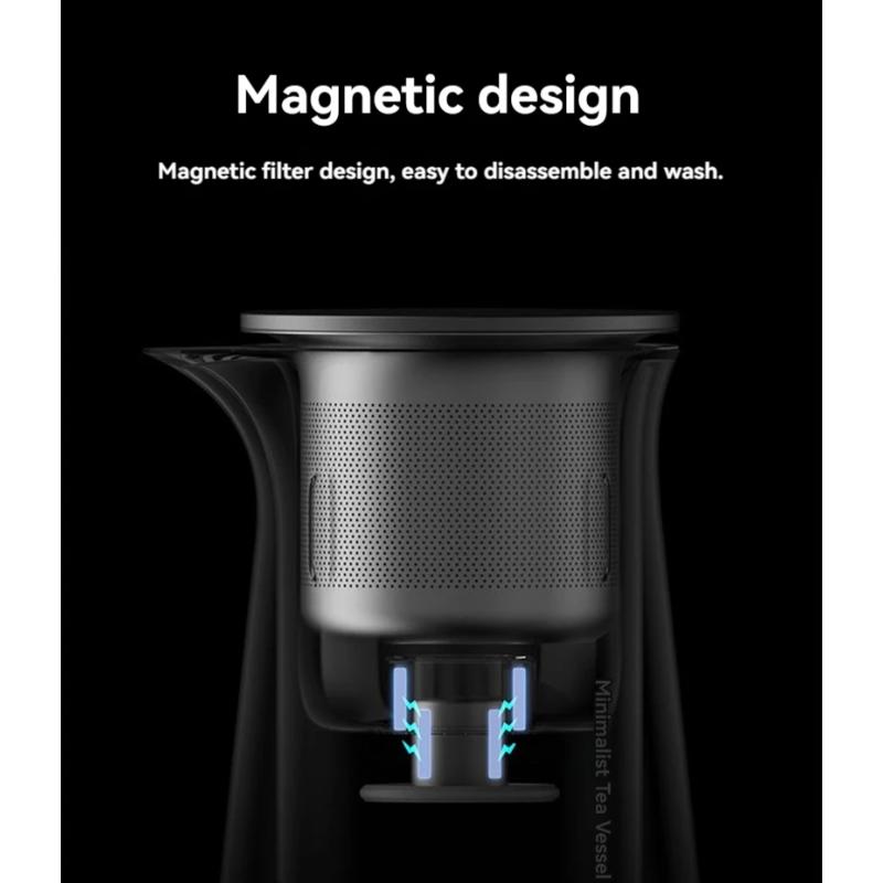 Teapot Magnetic One-Touch Tea And Water Separation Press-type Teapot Lazy Tea Maker Household Teapot