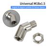 Catalytic Converter 135 Degree CEL Oxygen Sensor Extender Adapter Spacer M18 X 1.5